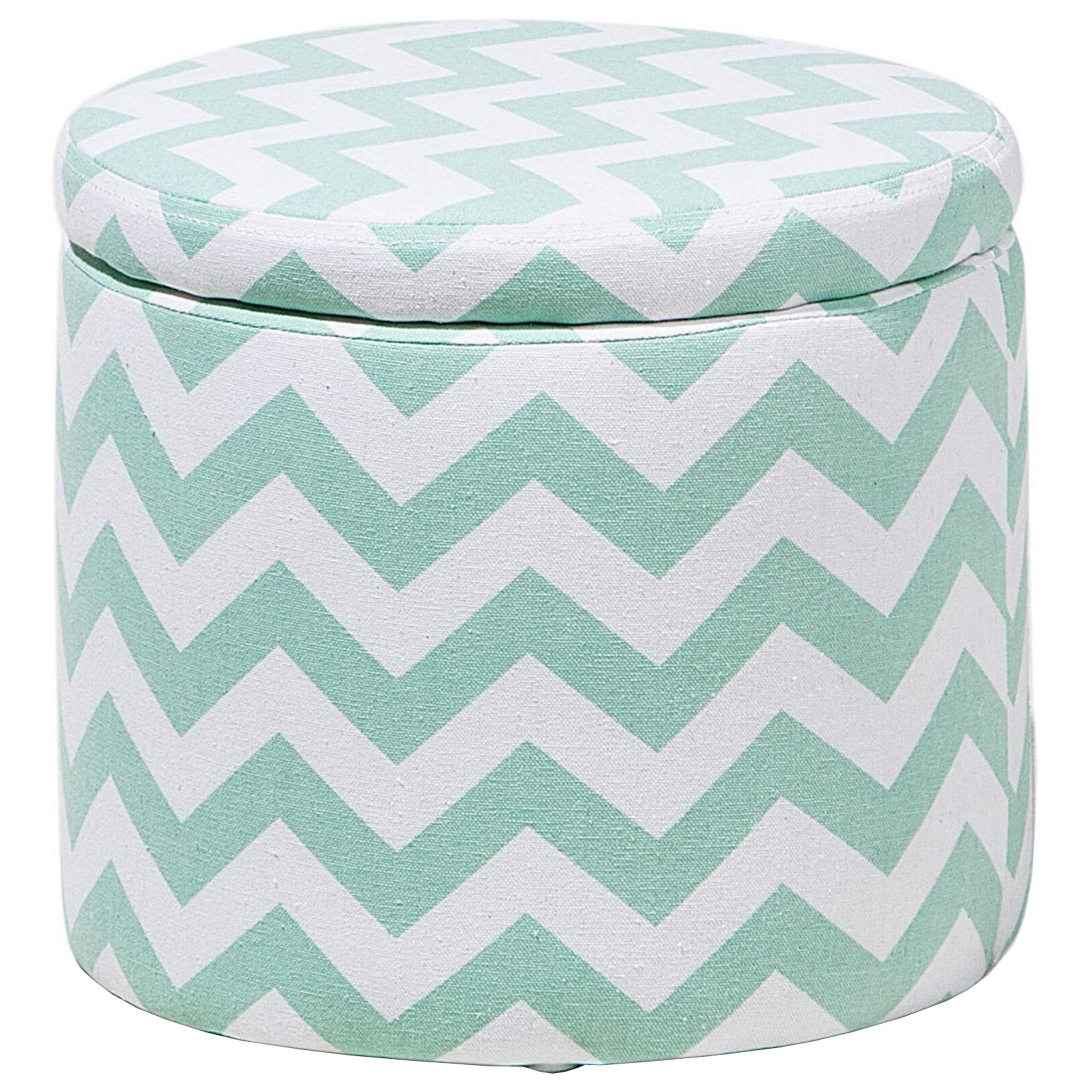 POUF Tunica 35/35/30 cm - Grün, Naturmaterialien/Textil (35/30/35cm) - Beliani