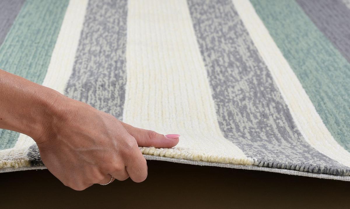 OUTDOORTEPPICH Rosetta 160x230 cm - Blau, Textil (160/230cm) - Gino Falcone