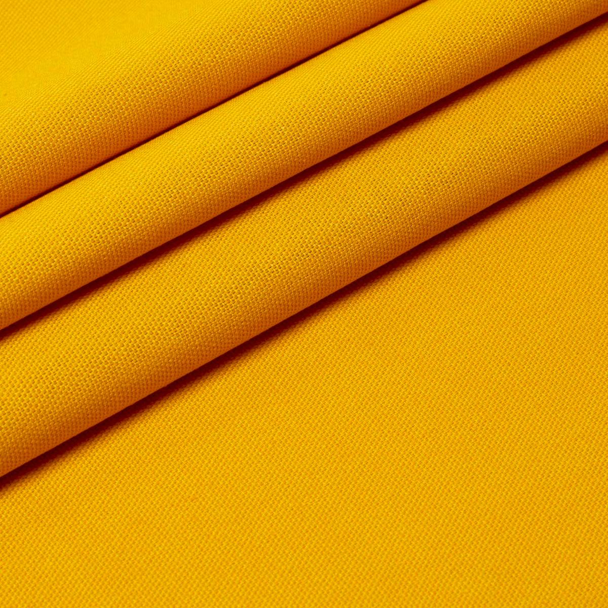BAUMWOLLSTOFF Meterware senfgelb, 150 cm - Currygelb, Textil (150/100cm) - Homescapes