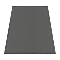 KURZFLORTEPPICH Waschbar, einfarbig, aus Polyester, Anthrazit, 100 x 200 cm - Anthrazit, Textil (200/100cm) - KADIMA DESIGN
