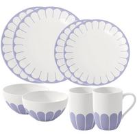 STARTER-SET Fleur Couleur Bleu 8-tlg. - Blau, Keramik (2/2/2cm) - Villeroy & Boch