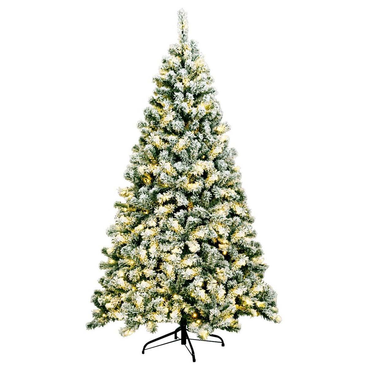 WEIHNACHTSBAUM Grün - Grün, Kunststoff (135cm) - COSTWAY