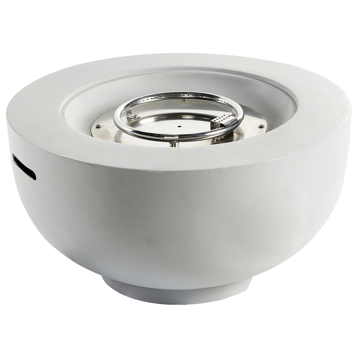 FEUERSTELLE Grau Daisetu - Grau, Stein (79/42/79cm) - Beliani