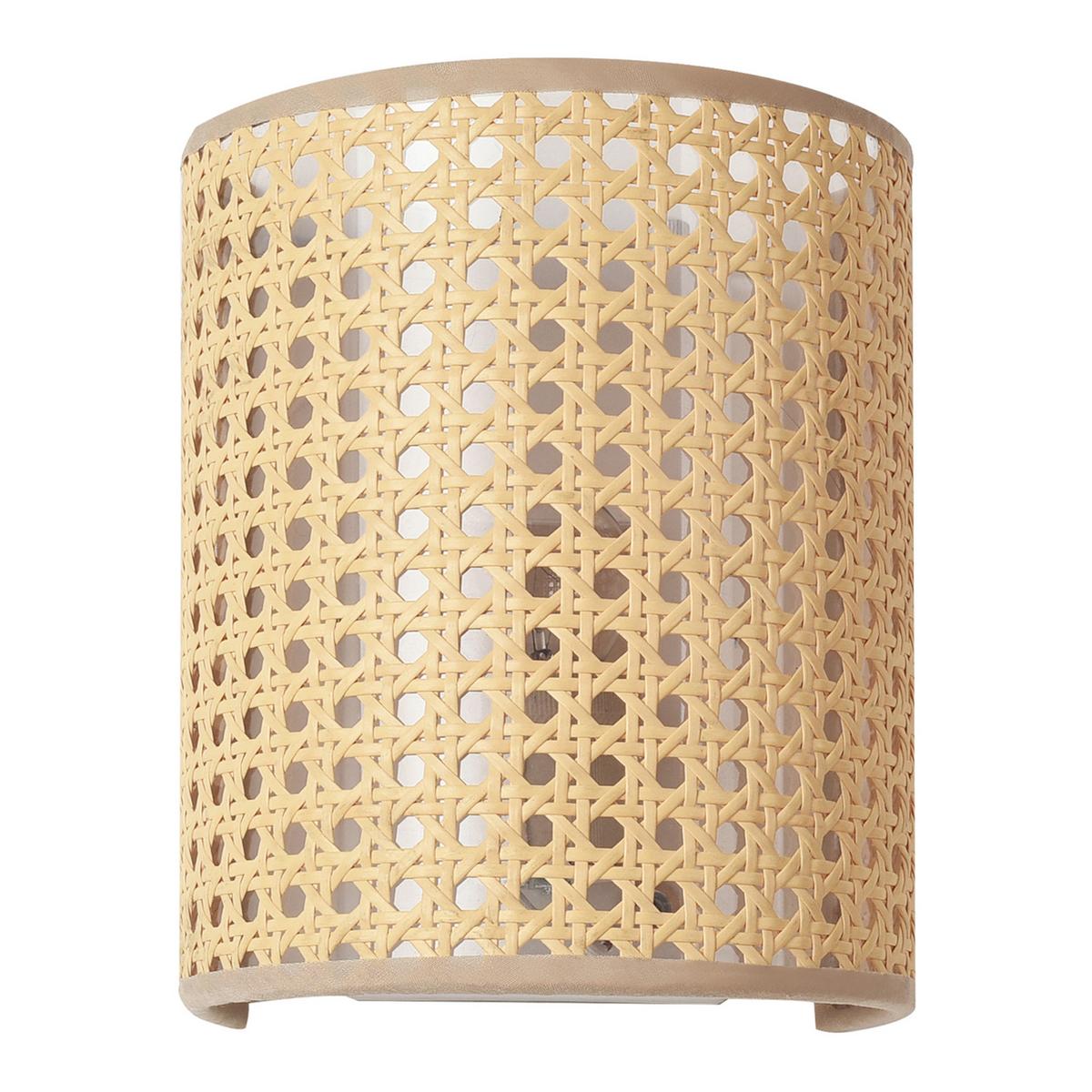 WANDLEUCHTE Ascot - Beige, Kunststoff/Metall (16/20/12cm) - lux.pro