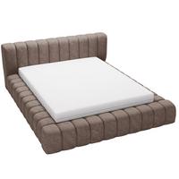 POLSTERBETT Italia 160x200 Braun - Braun, Textil (160/200cm) - Graingold