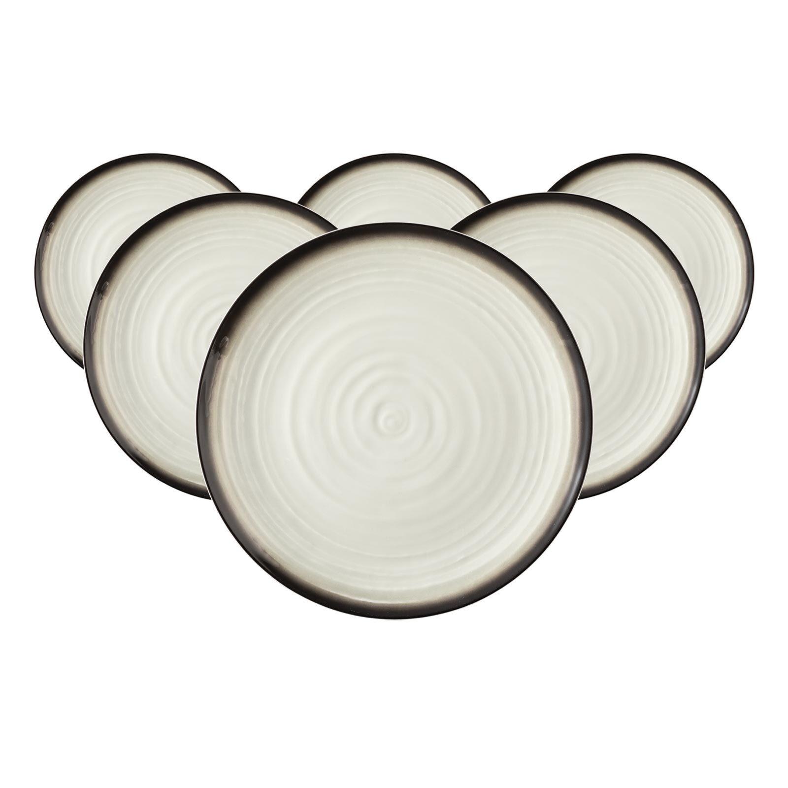 FRÜHSTÜCKSTELLER Terra Corso ø 22,5 cm 6er Set - Beige/Grau, Keramik (22.5cm) - Seltmann Weiden