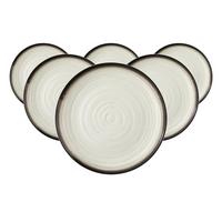FRÜHSTÜCKSTELLER Terra Corso ø 22,5 cm 6er Set - Beige/Grau, Keramik (22.5cm) - Seltmann Weiden