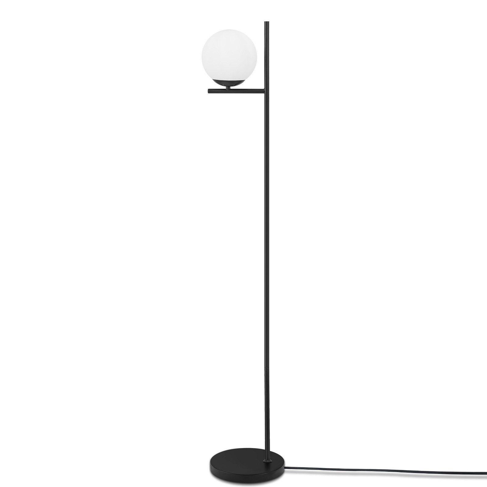 STEHLAMPE Kairos 25/25/150 cm - Schwarz, Metall (25/25/150cm) - ZMH