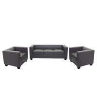 SOFAGARNITUR Grau - Grau, Textil (450/70/200cm) - MCW