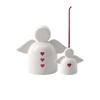 SCHUTZENGEL-SET SENDING LOVE With Love weiß 2-tlg. - Weiß, Keramik (2/2/2cm) - like.Villeroy & Boch