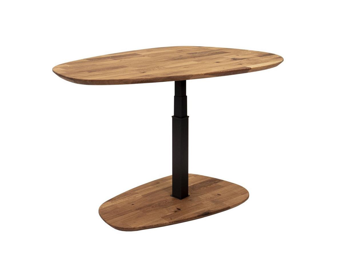 COUCHTISCH Cecilla 95x65x48 höhenverstellbar Anthrazit/Wildeiche - Braun, Holz (95/65/48cm) - 58aufmkessel