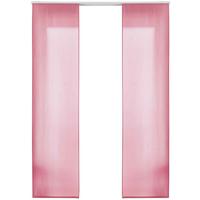 VORHANG 2ER SET HxB 245x60 cm Pink - Pink, Textil (60/245cm) - Gardinenbox