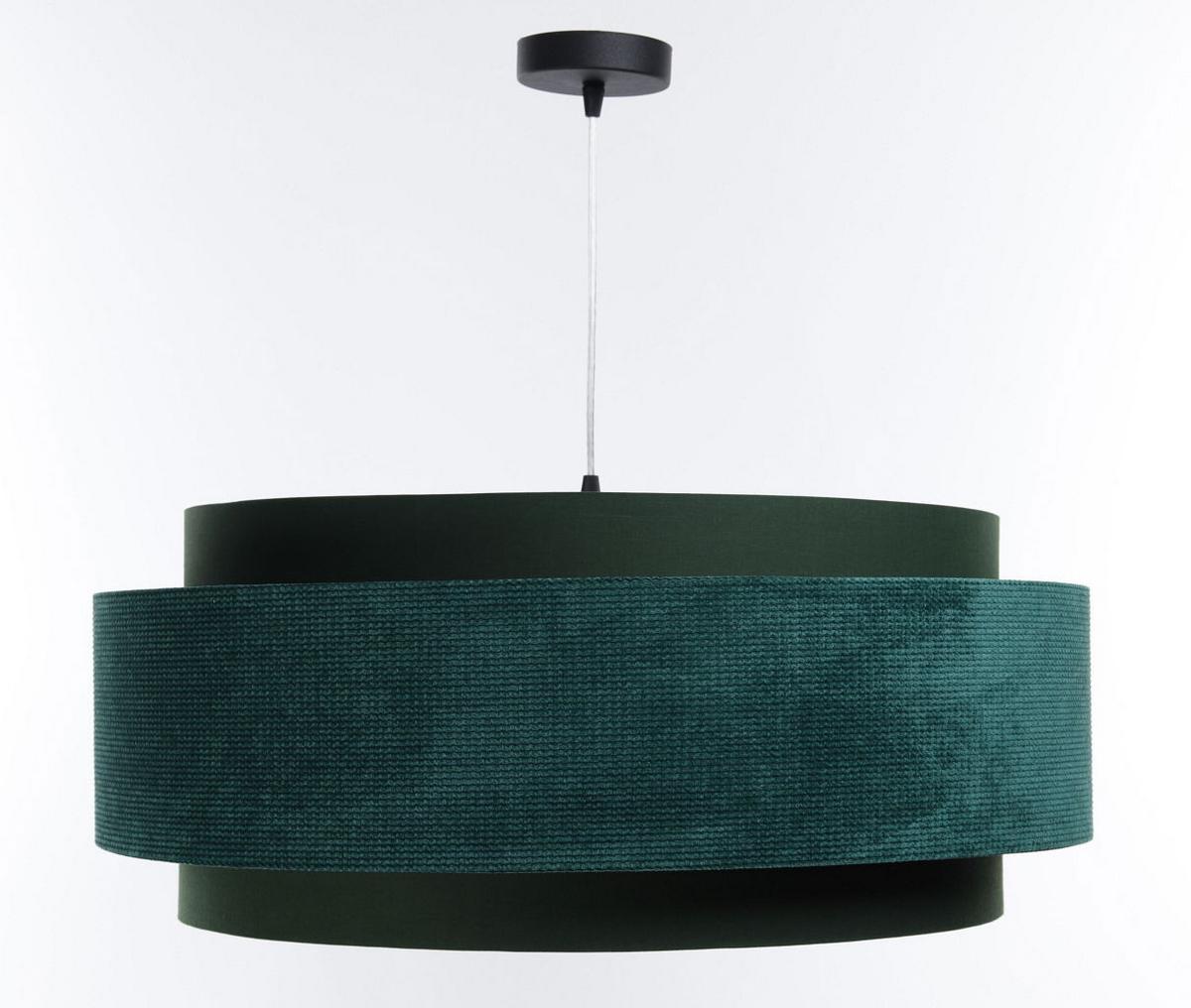 HÄNGELEUCHTE Grün 60/25 cm - Türkis, Kunststoff (60/1/25cm) - ONZENO