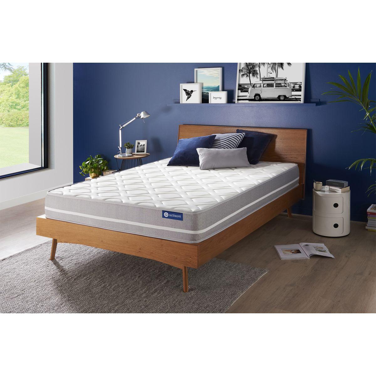 MATRATZE Actiflex touch Taschenfederkern 140 x 210 cm h1 - Weiß, Textil (140/210cm) - ACTISOM