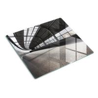 GLASPLATTE 60x52 cm Straße im Tunnel - Grau, Glas (60/0.4/52cm) - TULUP