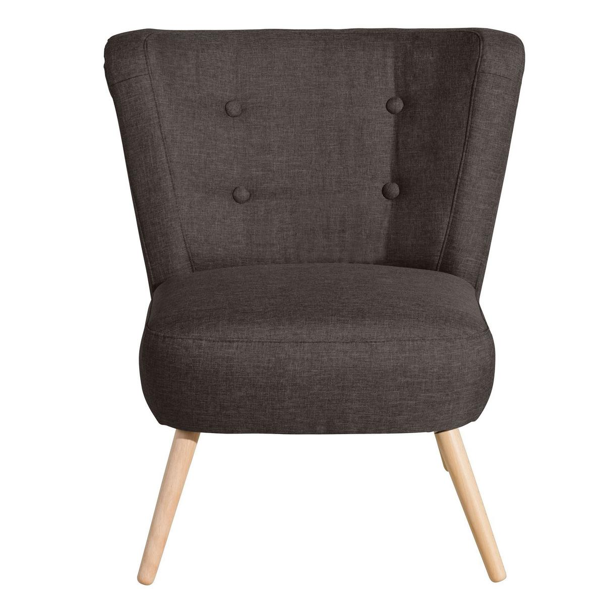 SESSEL Kassi Bezug Flachgewebe Buche natur / braun - Braun, Kunststoff (69/80/68cm) - 58aufmkessel