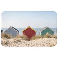 WC-VORLEGER Strand - Ferienhäuser - Farbenfroh - Dünen Toilettenteppich 80x50 cm - Multicolor, Textil (80/1cm) - OnlyWow