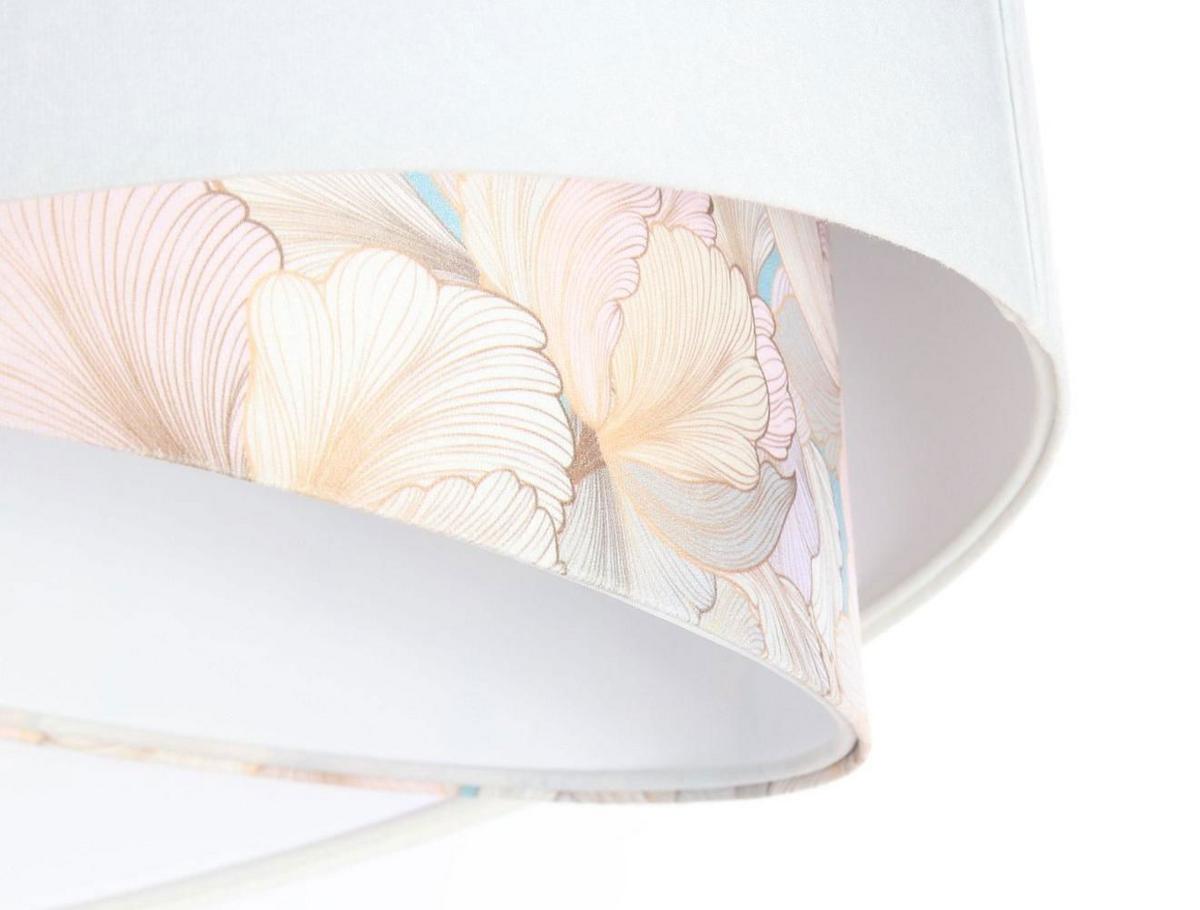 HÄNGELEUCHTE Weiß 50/23 cm - Pink, Kunststoff (50/1.3/23cm) - ONZENO