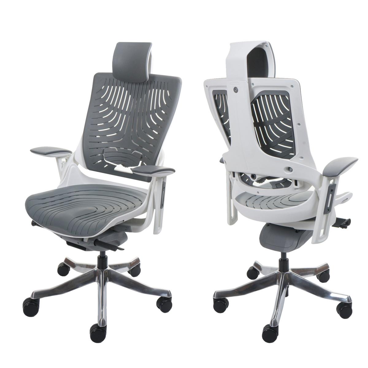 BÜROSTUHL MERRYFAIR 2B Grau - Grau, Kunststoff (77/134/68cm) - MCW