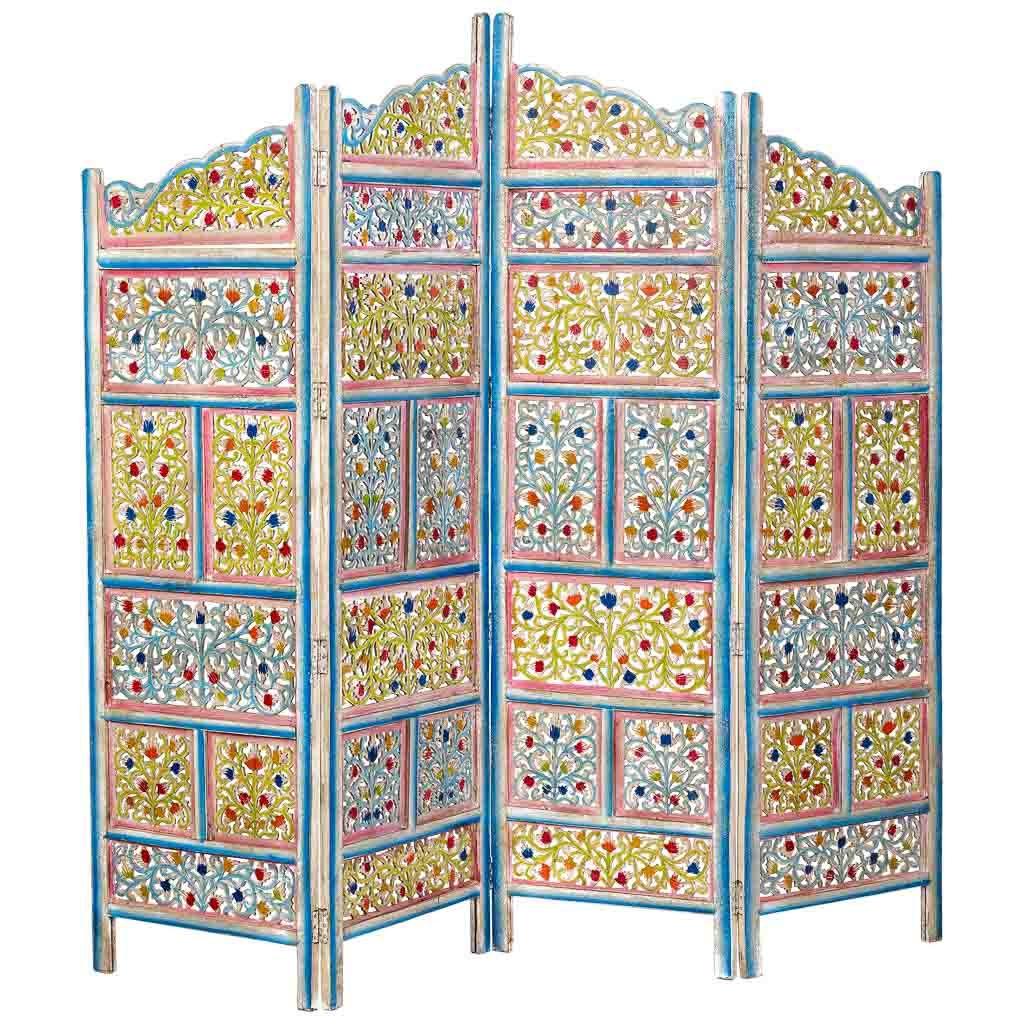 PARAVENT aus Holz, 50x25x180cm - Multicolor, Holz (50/180/25cm) - Wanderlust