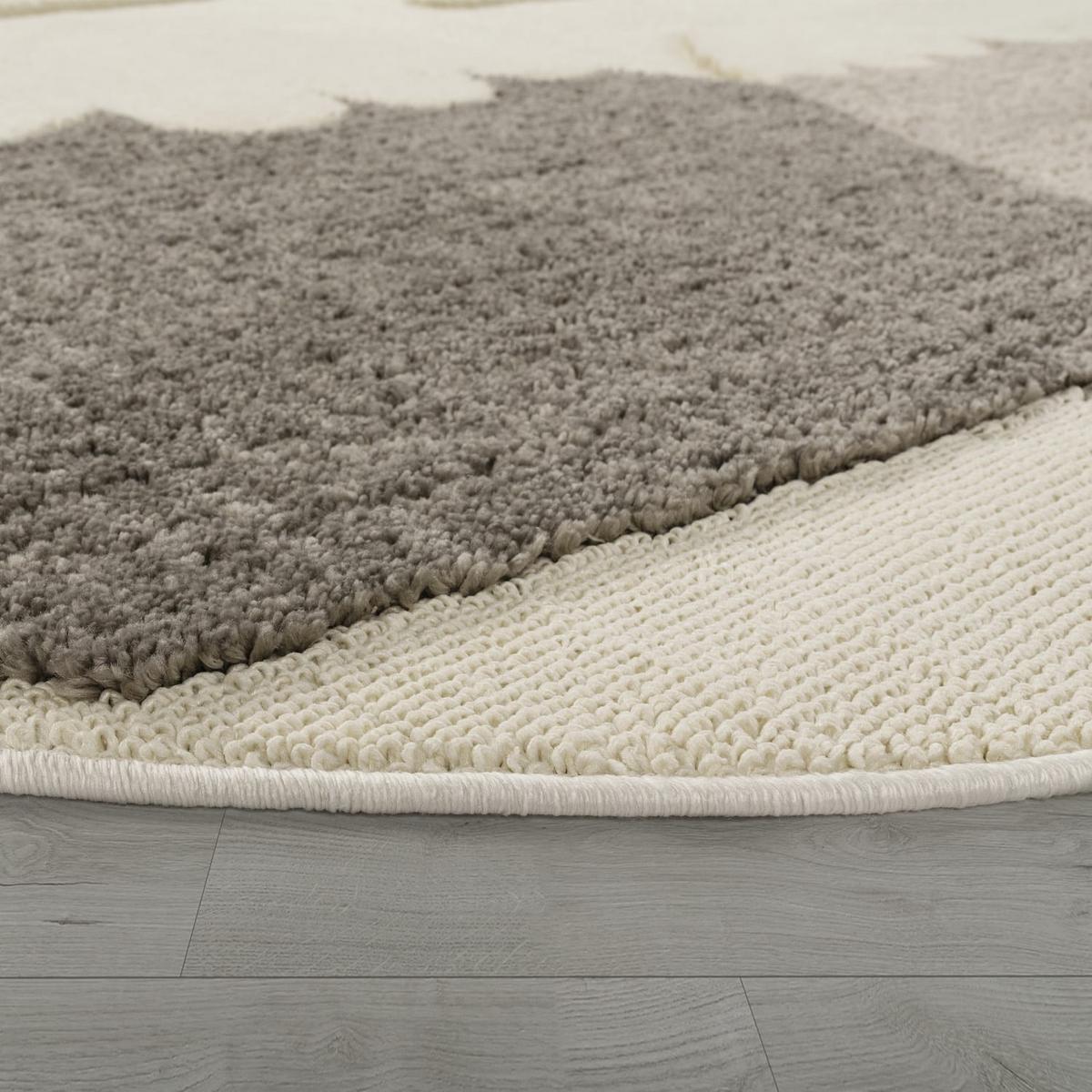 KINDERTEPPICH Creme Ø 120 cm - Creme, Kunststoff (120/120cm) - TT Home
