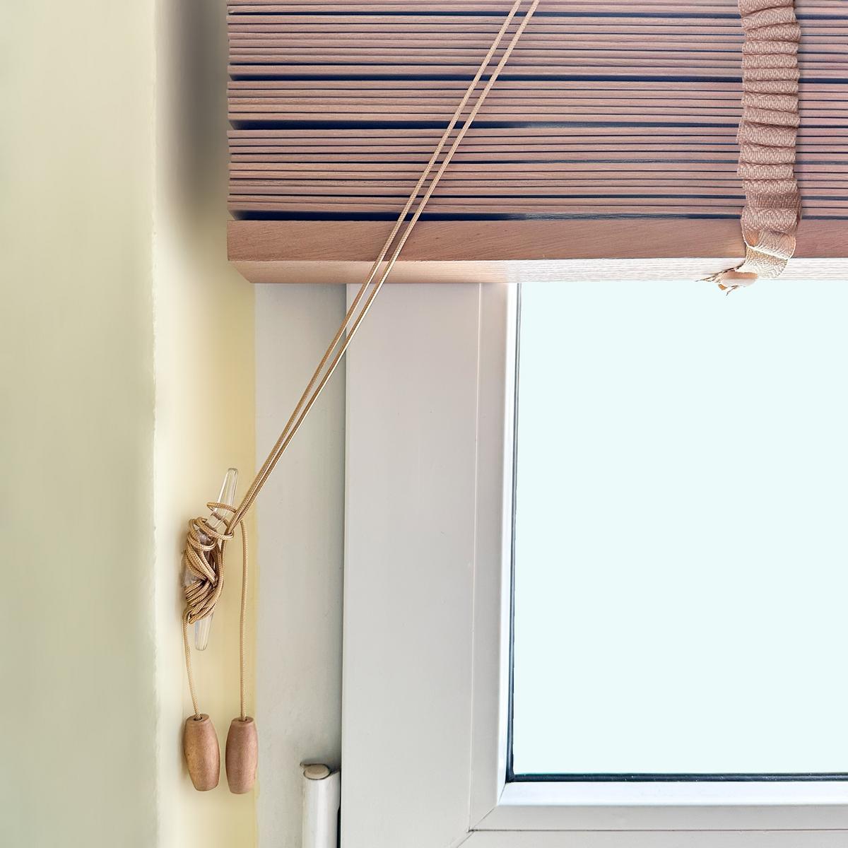 HOLZJALOUSIE SolDecor BE5 75/250cm Weiß - Weiß, Naturmaterialien/Holz (75/250cm) - Sol Royal