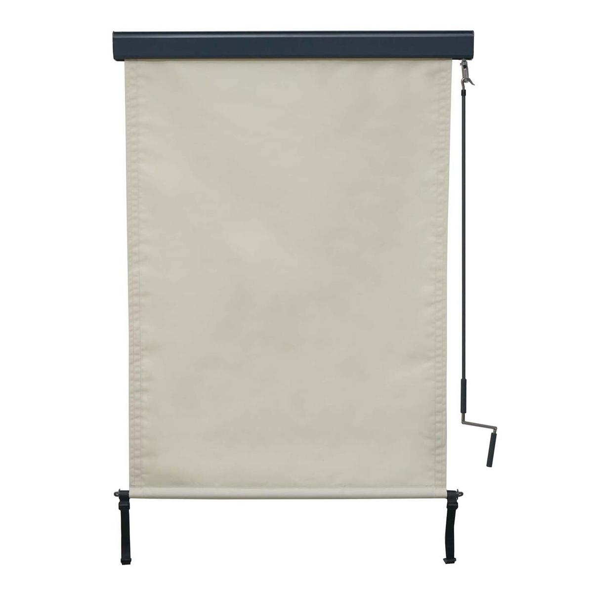 VERTIKALMARKISE Cremeweiß - Weiß, Textil (100/250/8cm) - MCW