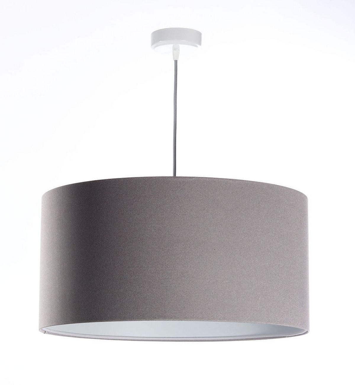 HÄNGELEUCHTE Grau 50/25 cm - Grau, Kunststoff (50/0.8/25cm) - ONZENO