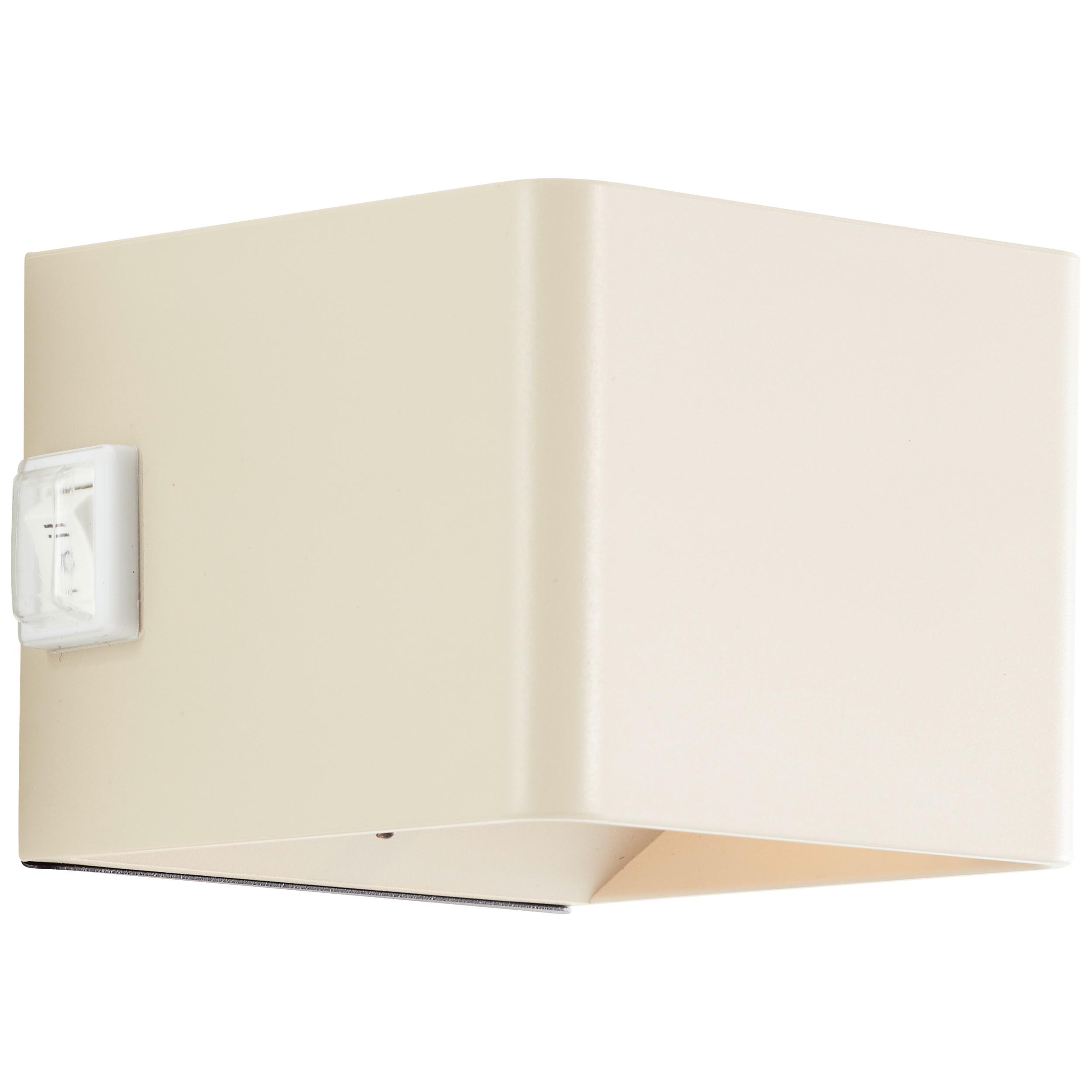 AUSSENWANDLEUCHTE Iseo G80126/09 - Beige, Metall (10.3/8/10.1cm) - Brilliant