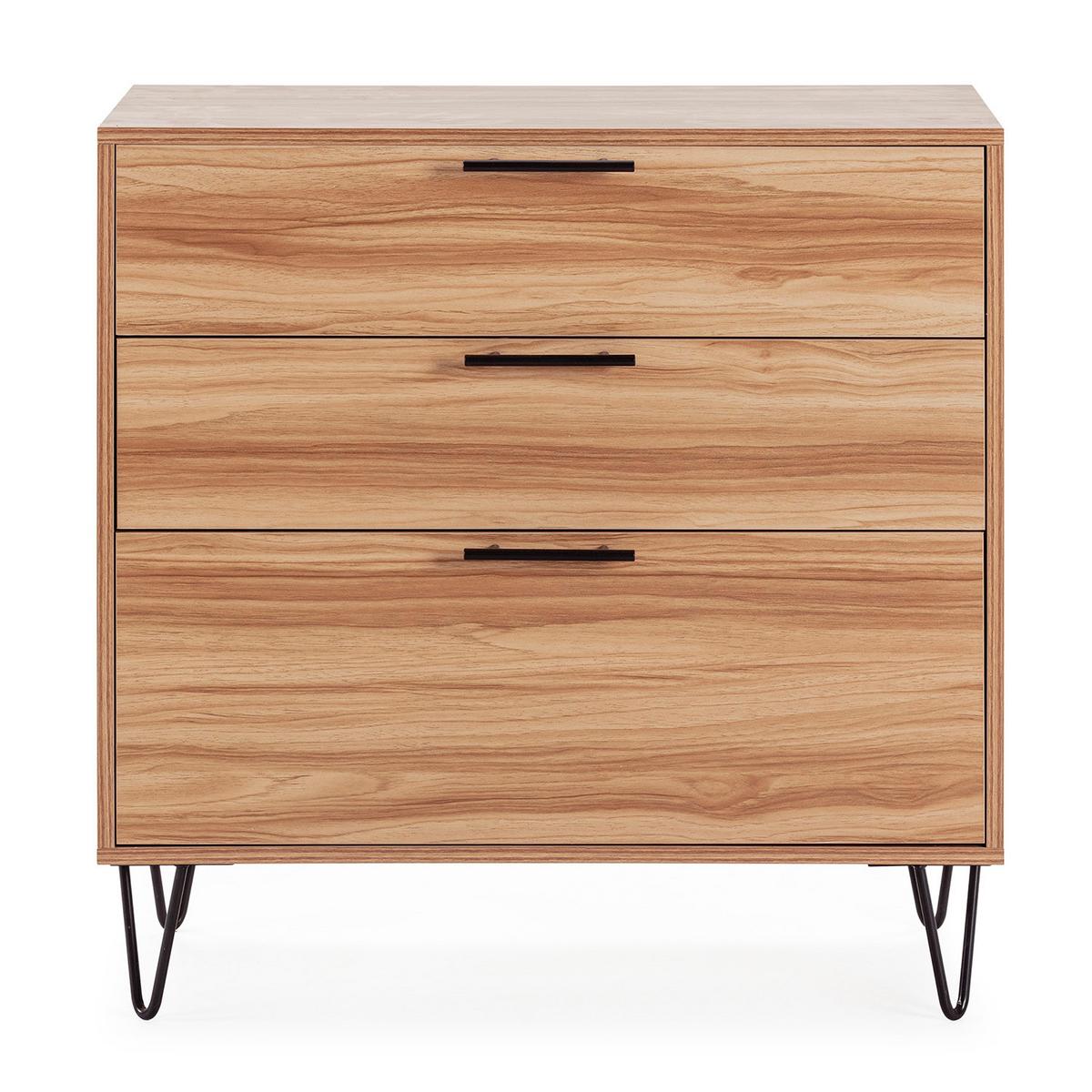KOMMODE 80/80/40 Lluvia Eiche - Honigeiche, Holzwerkstoff (80/80/40cm)