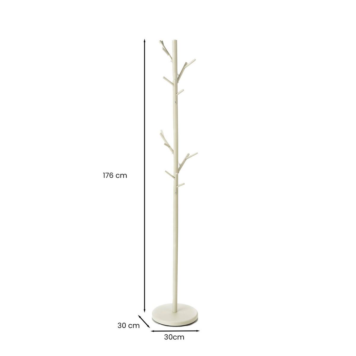 KLEIDERSTÄNDER ZENO beige - Beige, Metall (30/177/30cm) - IDIMEX