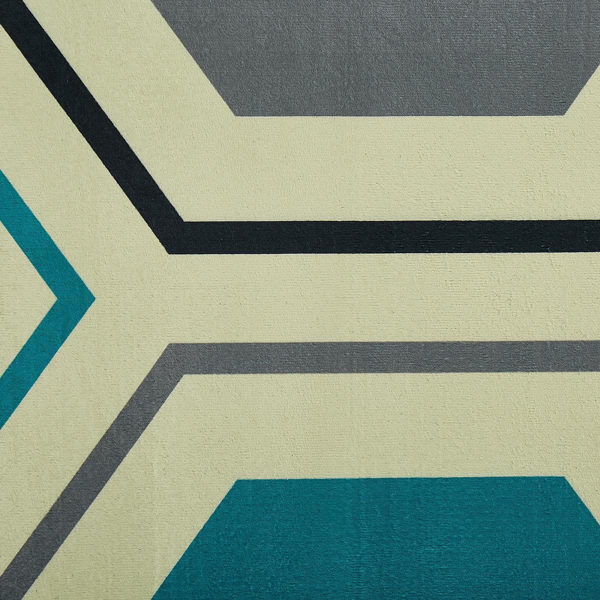 KURZFLOR-TEPPICH Giresun 200/140 cm - Multicolor, Kunststoff (140/200cm) - Beliani