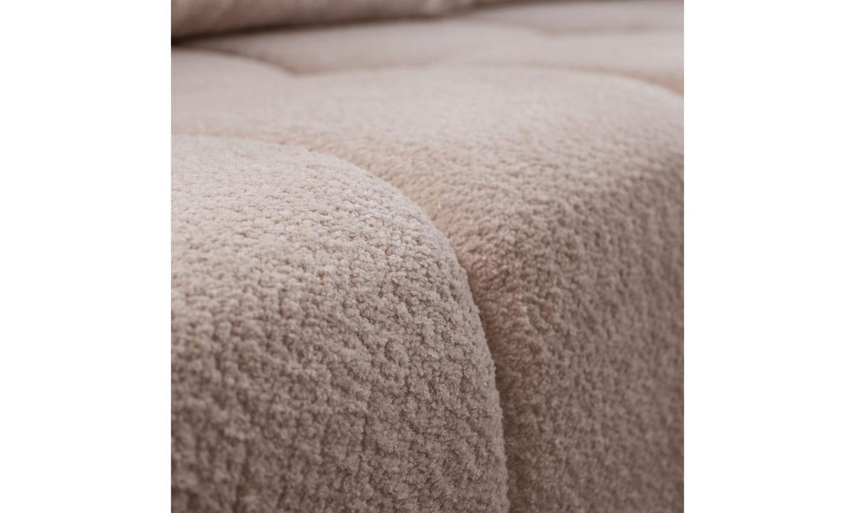 ECKSOFA MALIBU XL 275/150/87 cm Coral 45 - Altrosa, Textil (275/150cm) - Lookway