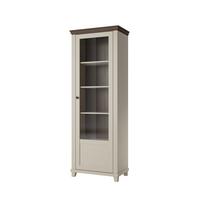 VITRINE EVANDRO 200 / 71 cm in Beige - Beige, Holzwerkstoff (71/200/42cm) - MASSENO