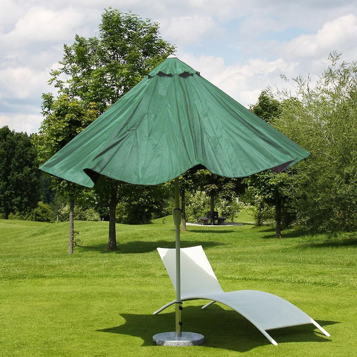 SONNENSCHIRM Grün - Grün, Textil (300/300cm) - MCW