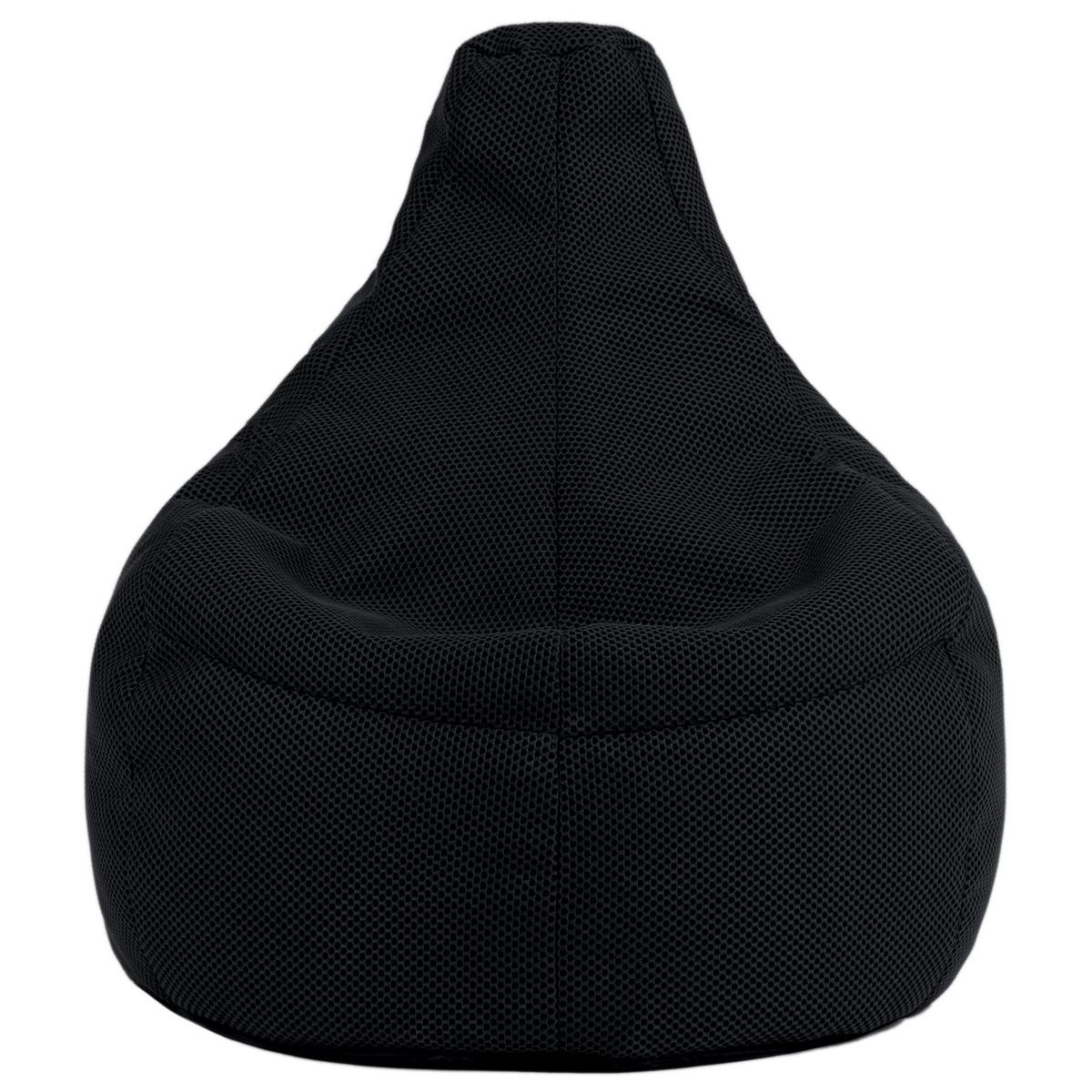 SITZSACK Liegesessel Dalton Techmesh Gaming - Schwarz, Textil (90/73/84cm) - icon