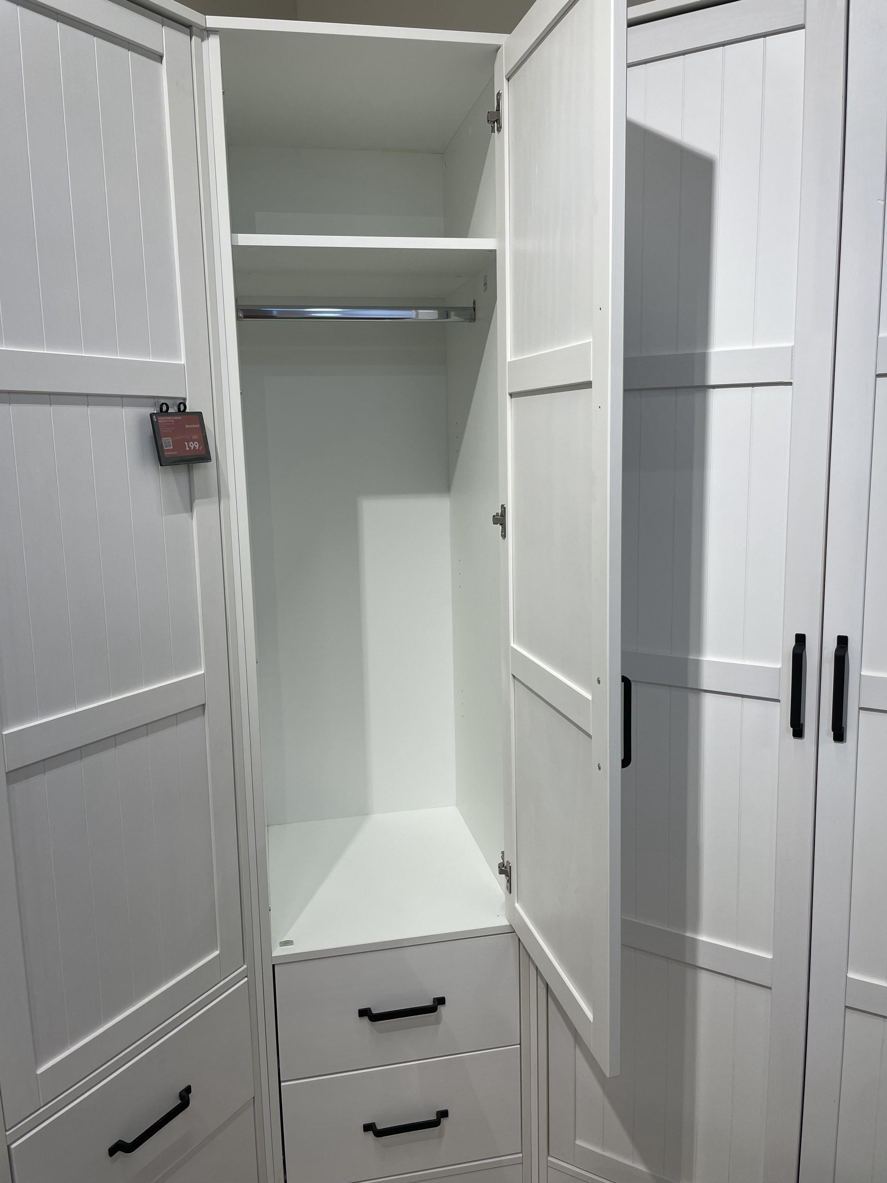 Drehtürenschrank Madita 1T/2L