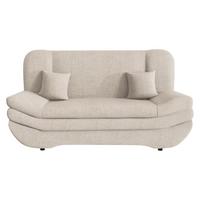 SCHLAFSOFA Weronika Premium - Beige/Schwarz, Holz/Kunststoff (200/95/90cm) - MIRJAN24