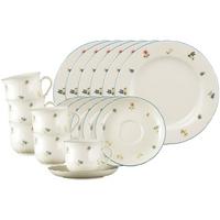 KAFFEESERVICE Marieluise Streublume bunt 18-tlg. - Multicolor, Keramik (2/2/2cm) - Seltmann Weiden