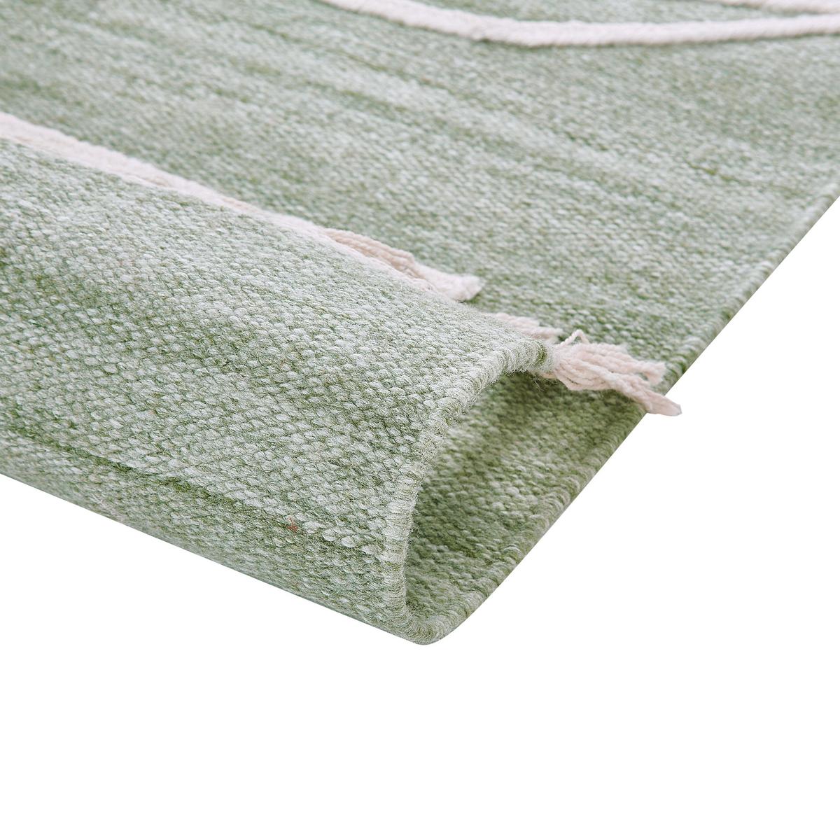 OUTDOOR-TEPPICH Yavu 150/80 cm - Grün, Kunststoff (80/150cm) - Beliani