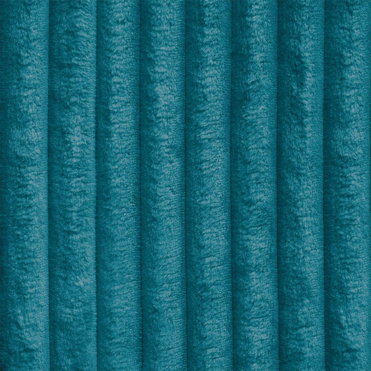 PANORAMASOFA Fabio 5 Sitzplätze Hellblau - Blau, Holz (405/82/185cm) - Petits-meubles