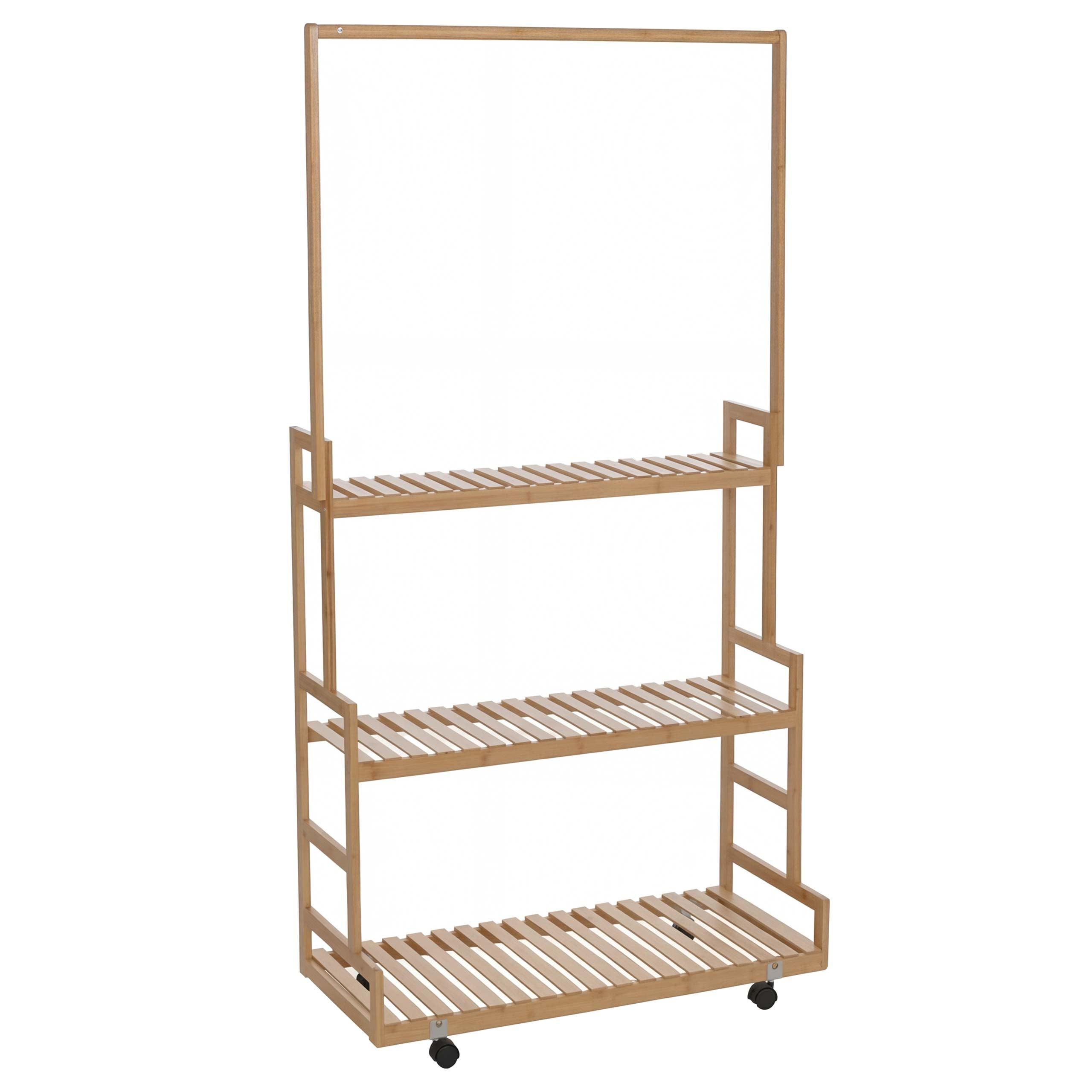 STANDGARDEROBE Hellbraun - Hellbraun, Holz (93/175/38cm) - MCW