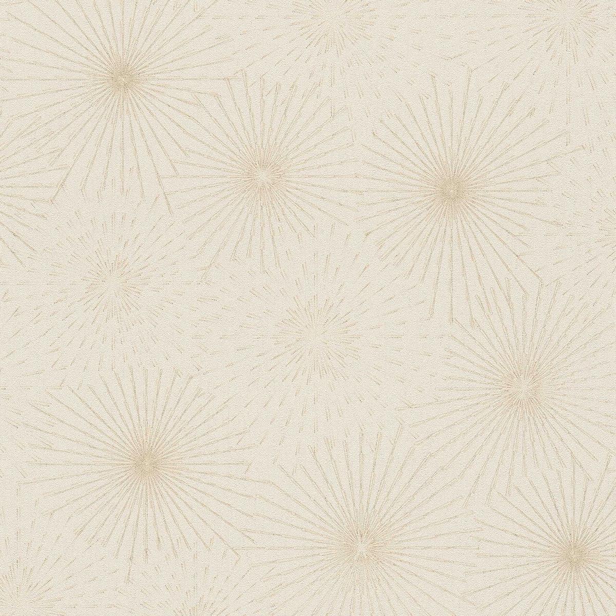 VLIESTAPETE Beige 53/1005 cm - Goldfarben, Textil (53/1cm) - KUNSTLOFT
