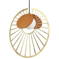 HÄNGELEUCHTE Bargo 10/20/151 cm - Goldfarben, Metall (10/20/151cm) - Beliani