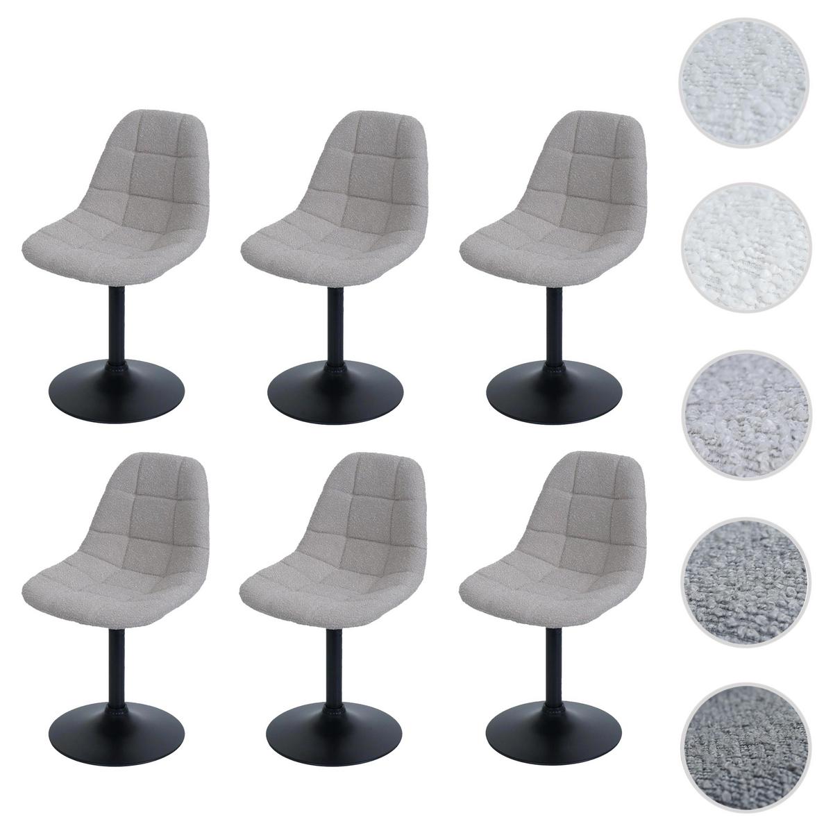 ESSZIMMERSTUHL taupe 6er-Set - Taupe, Textil (47/83/43cm) - MCW