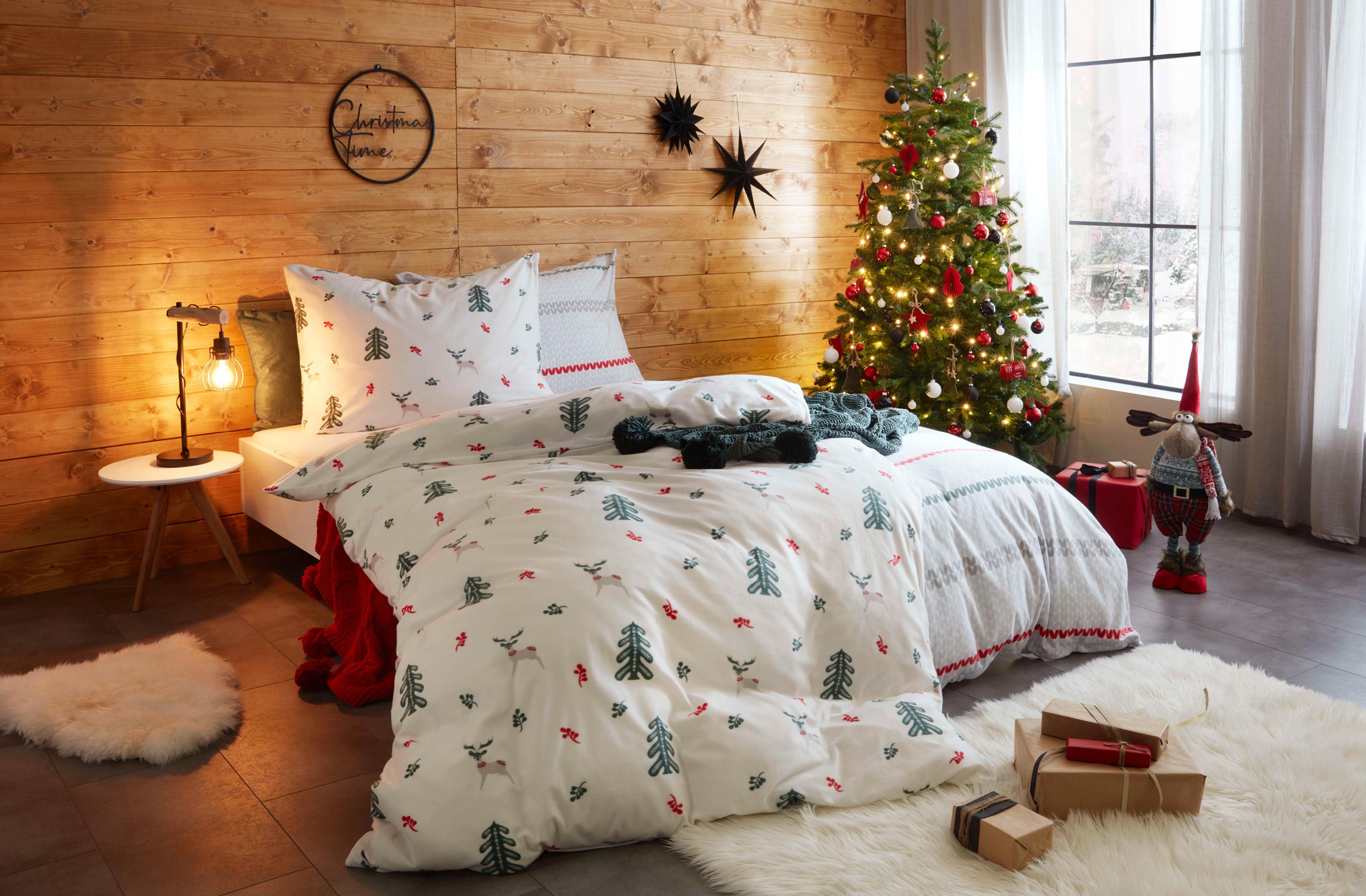 Sypialnia w stylu Christmas Fable