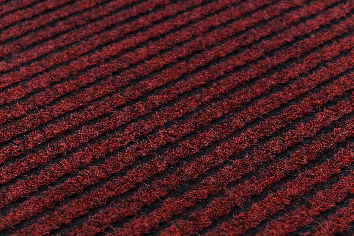 TÜRMATTE rutschfest 120/110 cm - Rot, Textil (120/110cm) - rugsX