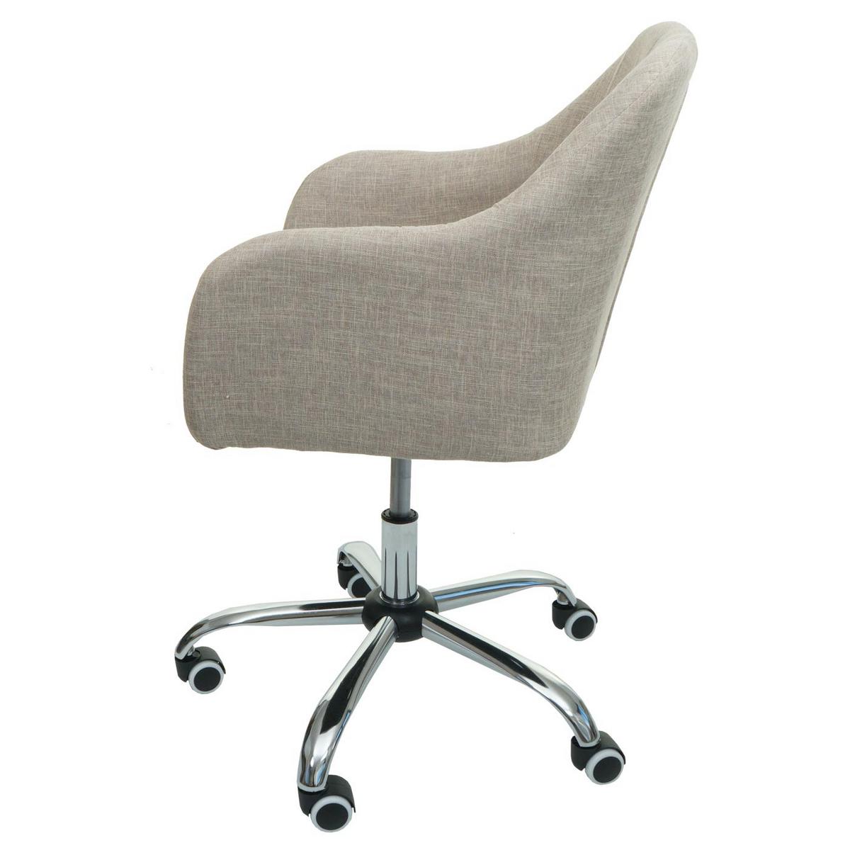 BÜROSTUHL Beige - Beige, Textil (57/95/62cm) - MCW