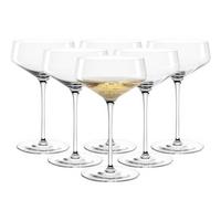 CHAMPAGNERSCHALEN Puccini transparent 350 ml 6er Set - Transparent, Glas (0.35L) - Leonardo Living