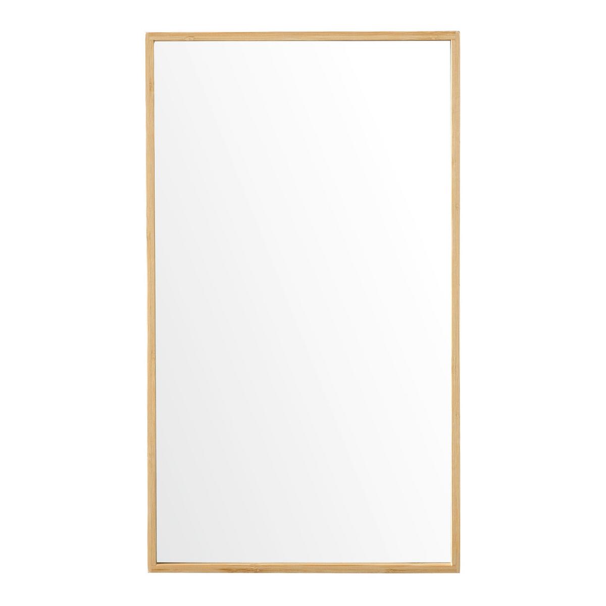 SPIEGELSCHRANK Ikorfat - Naturfarben, Holz (35/60.5/14cm) - [en.casa]